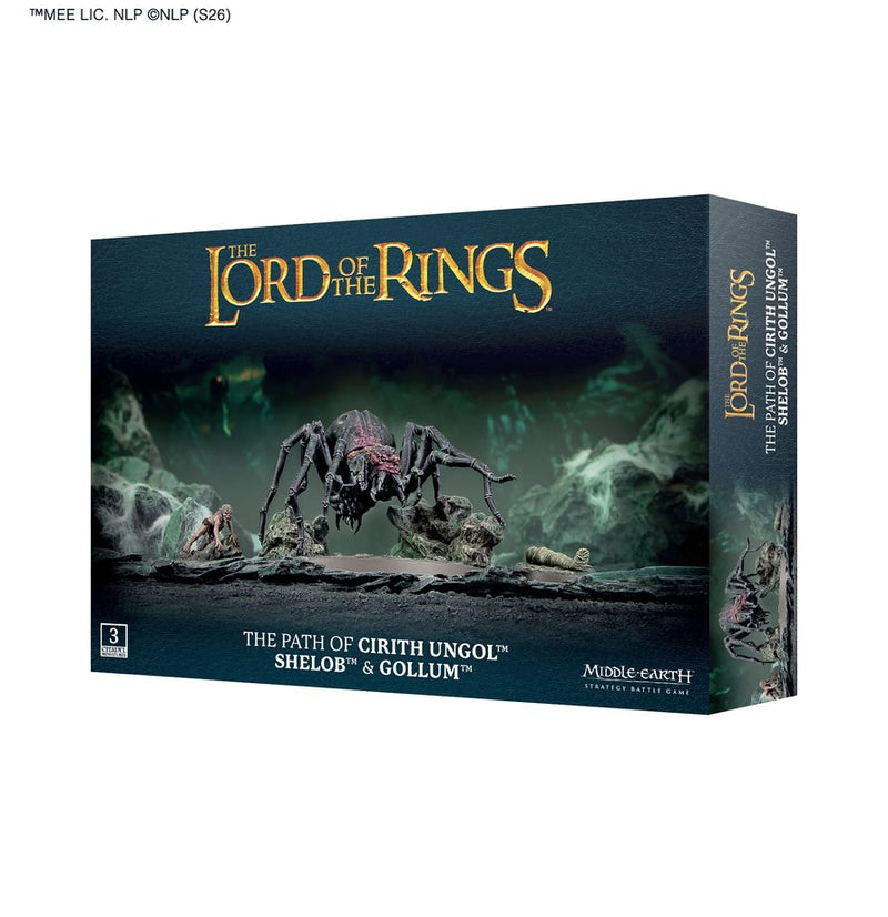 The Path of Cirith Ungol - Shelob & Gollum