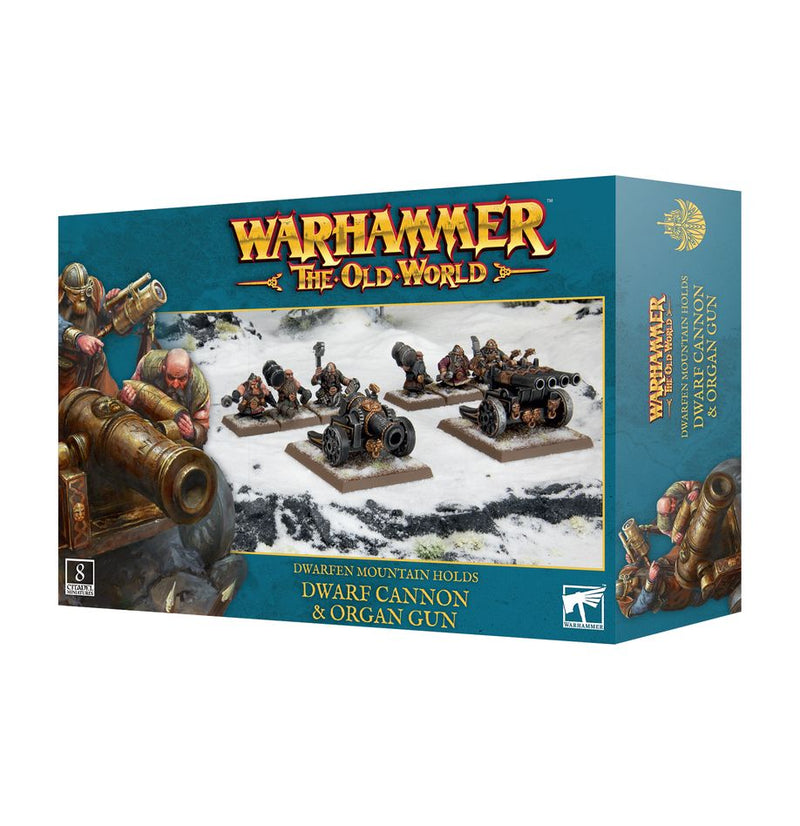 The Old World : Dwarfen Mountain Holds | Cannon & Organ Gun