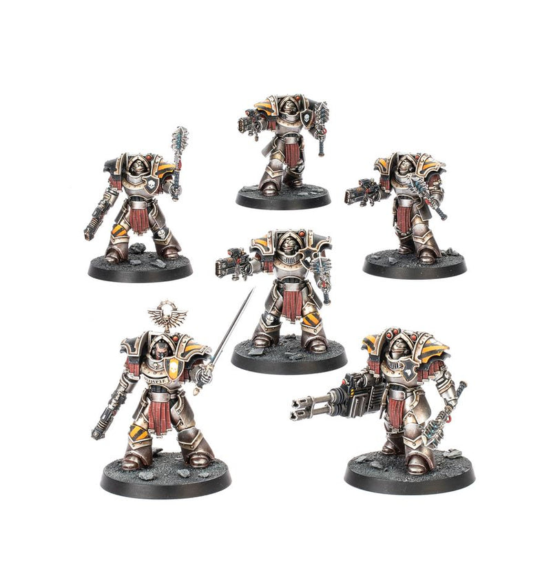 Legiones Astartes | Cataphractii Terminators with Volkite Chargers & Power Mauls