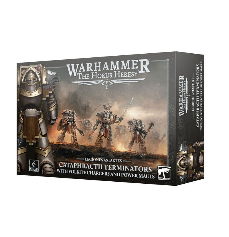 Legiones Astartes | Cataphractii Terminators with Volkite Chargers & Power Mauls