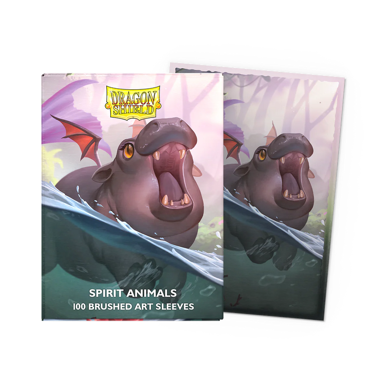 Dragon Shield | Spirit Animals - Brushed Art Sleeves (100 - Standard)
