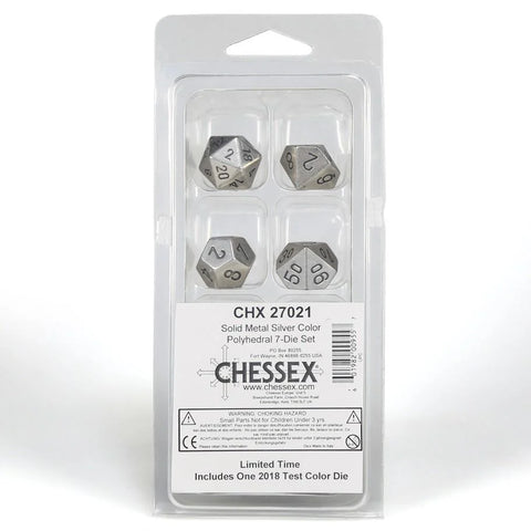 CHX : RPG Dice Set - Metal (7)
