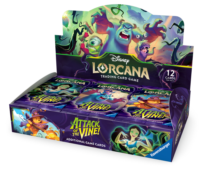 Lorcana TCG | Attack of the Vine (Set 13) - Booster Packs & Boxes