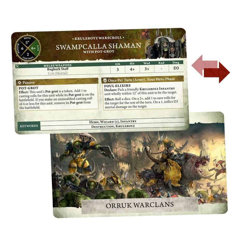Orruk Warclans | Warscroll Cards (4E)