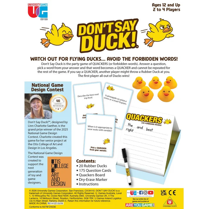 Don't Say Duck!