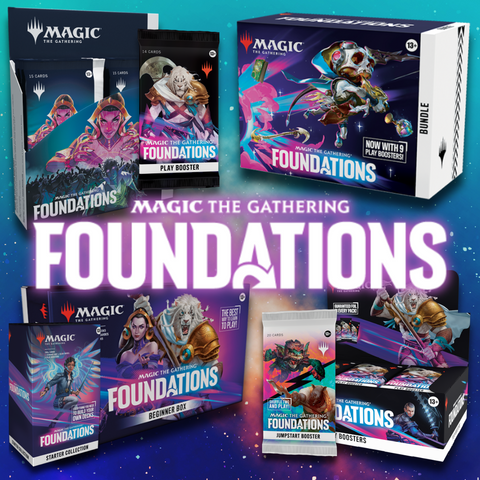 MtG : Foundations - Boosters, Bundles & Starter Boxes