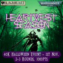 ( 1st Nov. ~ 0930, Sun. ) -- Heartvest Season : 1000pt. 2-3 Round 40K Event
