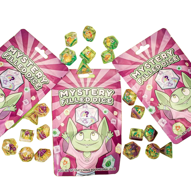 Mystery Dice Goblin | RPG Set (7) - Filled / Inclusion