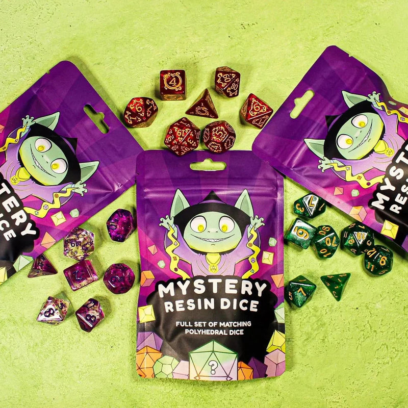 Mystery Dice Goblin | RPG Set (7) - Halloween Spooky