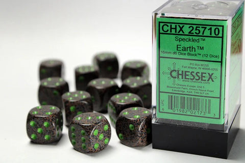 CHX : 16mm Dice Block - Speckled (12xD6)