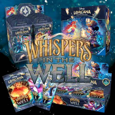 Lorcana TCG : Whispers in the Well (Set 10) - Boosters, Starter Decks & Troves