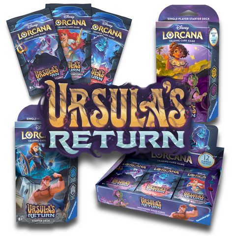 LorcanaTCG : Ursula's Return (Set 4) - Boosters & Starter Decks