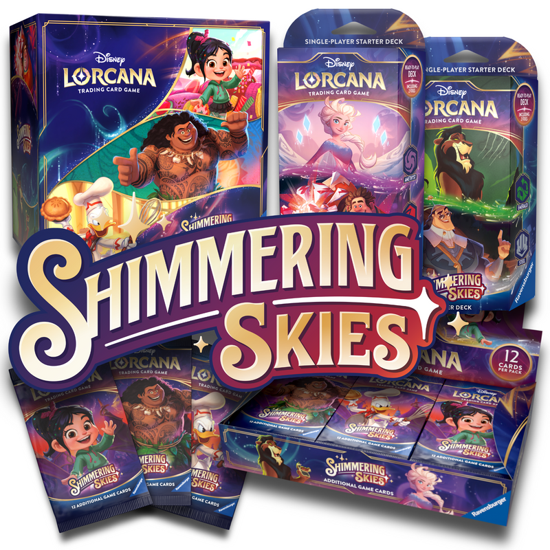 lorcana set 5 starter decks Lorcana TCG : Shimmering Skies (Set 5)