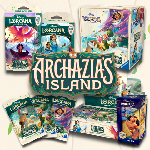 LorcanaTCG : Archazia's Island (Set 7) - Boosters, Starter Decks & Troves