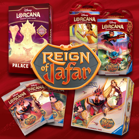 LorcanaTCG : Reign of Jafar (Set 8) - Boosters, Starter Decks & Troves
