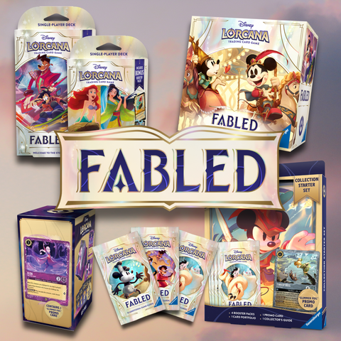 LorcanaTCG : Fabled (Set 9) - Boosters, Starter Decks & Troves