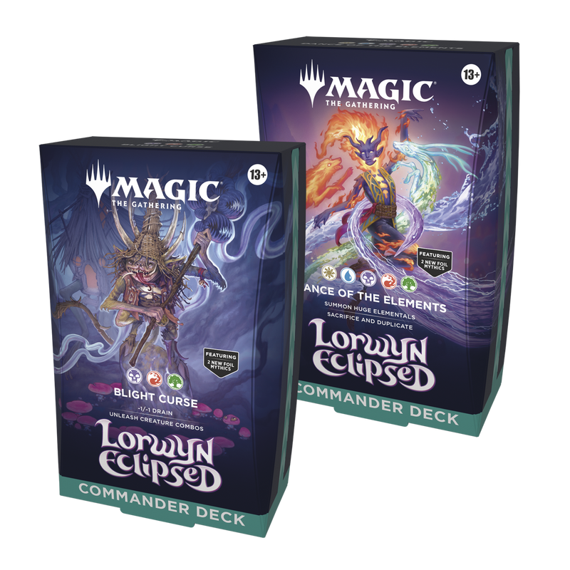 MtG : Lorwyn Eclipsed - Boosters, Bundles, Draft Night & Commander Decks