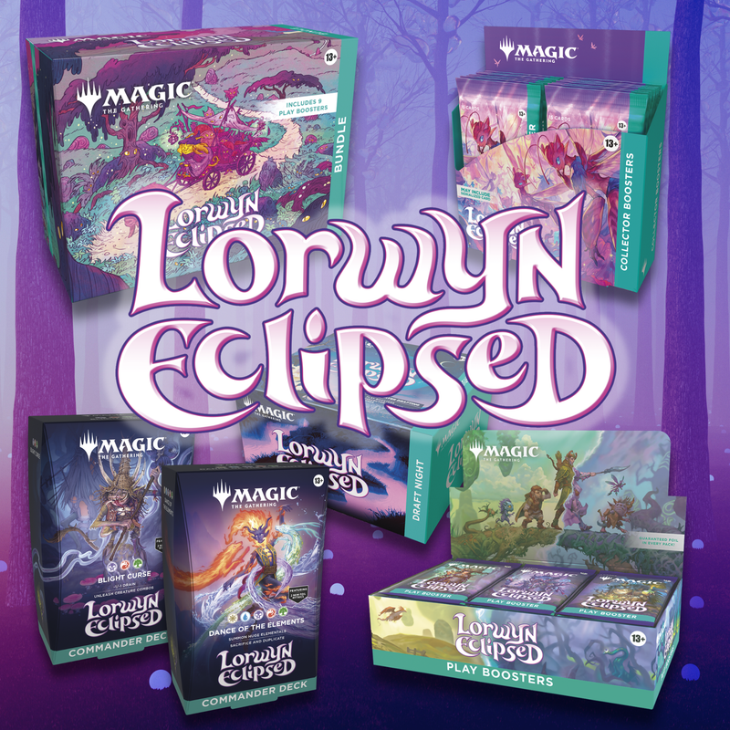 MtG : Lorwyn Eclipsed - Boosters, Bundles, Draft Night & Commander Decks