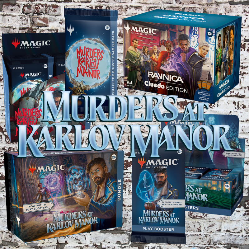 MtG : Murders at Karlov Manor - Boosters, Bundles & Commander Decks MtG : Murders at Karlov Manor - Boosters, Bundles & Commander Decks