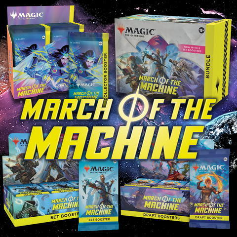 MtG : March of the Machine - Boosters, Bundles & Commander Decks