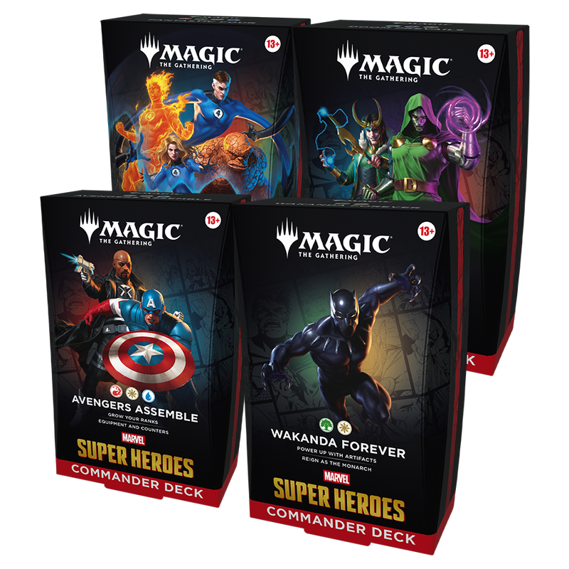 MtG | Marvel Super Heroes - Commander Decks