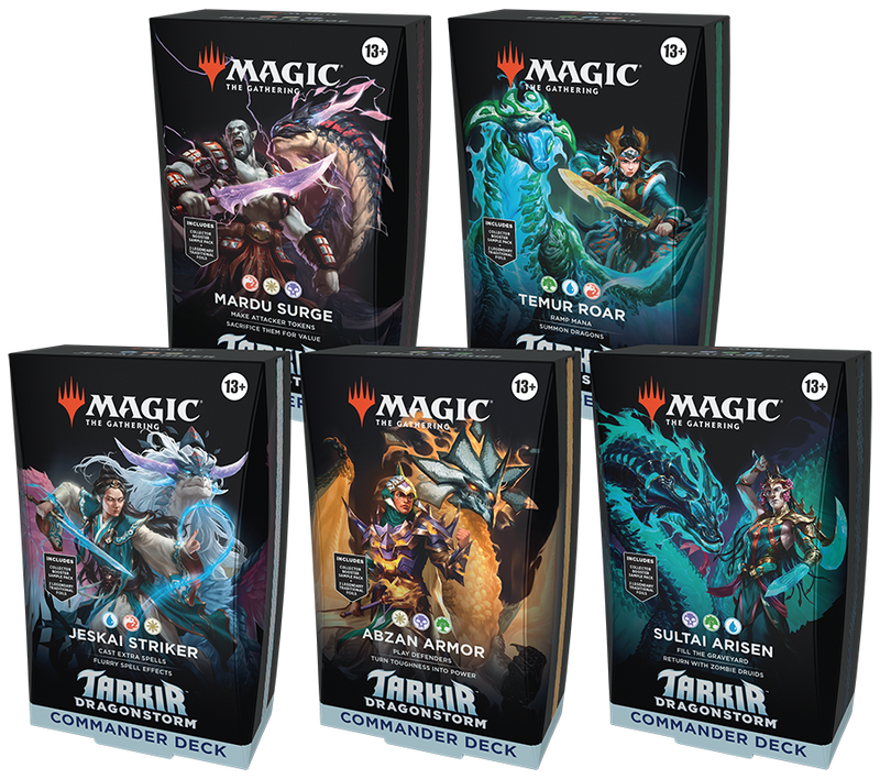 MtG : Tarkir: Dragonstorm - Boosters, Bundles & Commander Decks