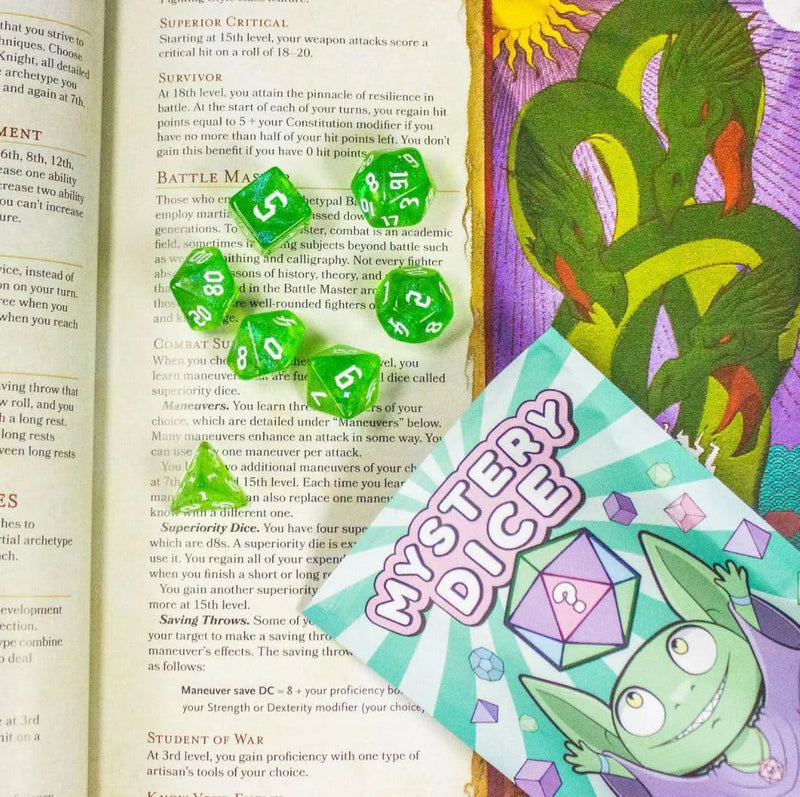 Mystery Dice Goblin | RPG Set (7) - Mystery