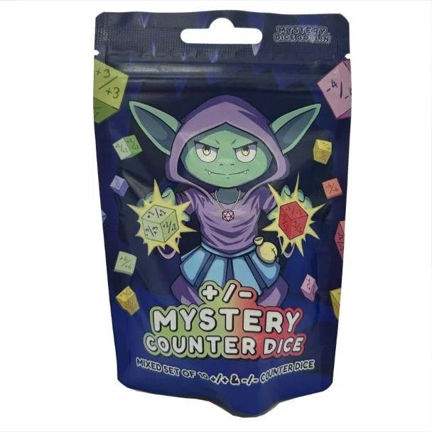 Mystery Dice Goblin | +/- Counter Dice Set (10)
