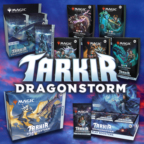 MtG : Tarkir: Dragonstorm - Boosters, Bundles & Commander Decks