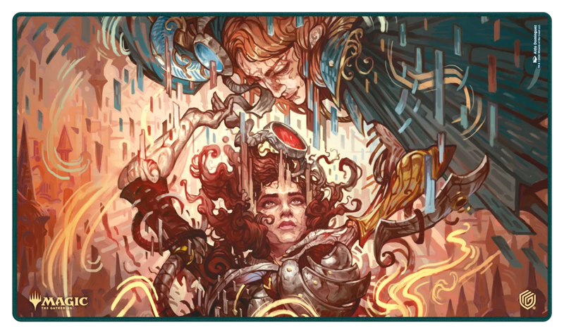 Stitched Edge Playmat | MtG - Reality Fracture