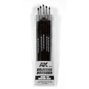 AK Interactive | Hard-Tip Silicone Brush Set (5)