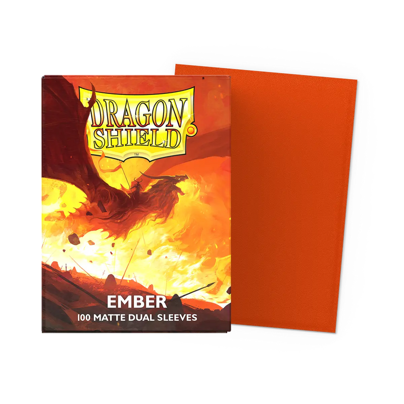 Dragon Shield | Dual Matte Sleeves (100) - Black Interior