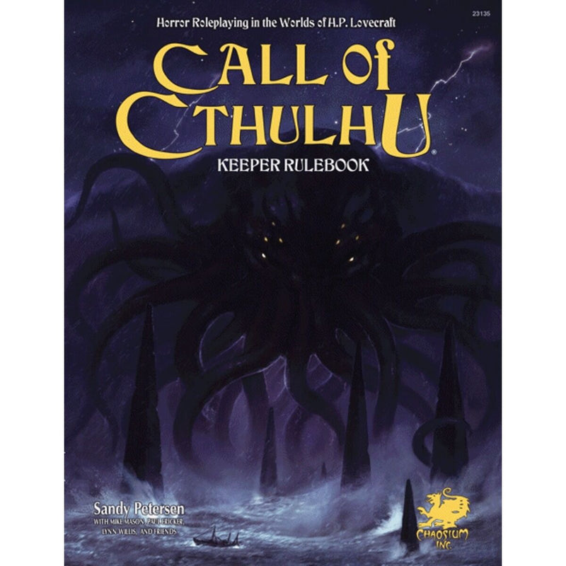 Call of Cthulu RPG - Keeper Rulebook