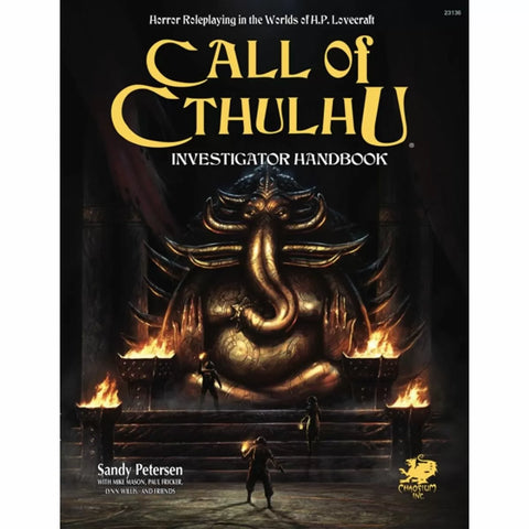 Call of Cthulhu RPG : Investigator Handbook