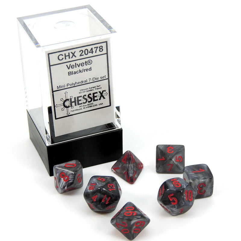 Chessex | Mini RPG Dice Set - Velvet (7)