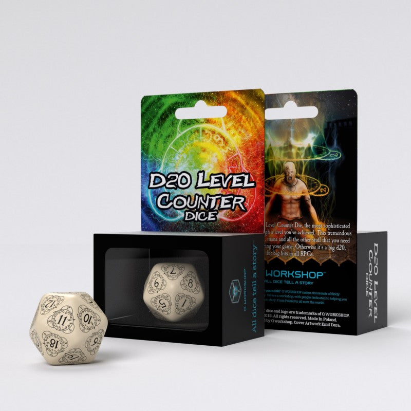 QWorkshop : Life/Level Counter D20