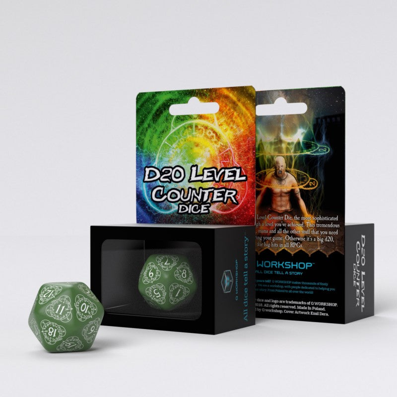 QWorkshop : Life/Level Counter D20