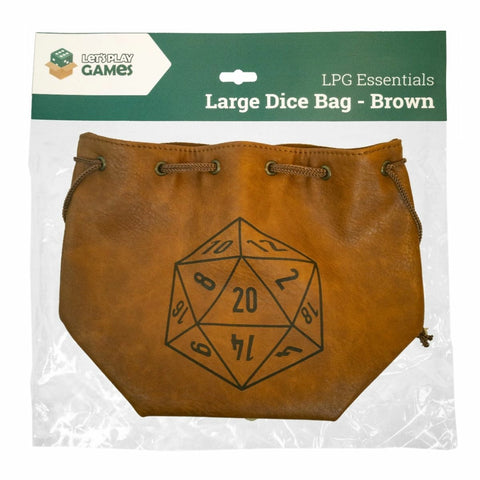 LPG : Poly-Leather Dice Bag - Large