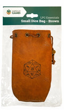 LPG : Poly-Leather Dice Bag - Small