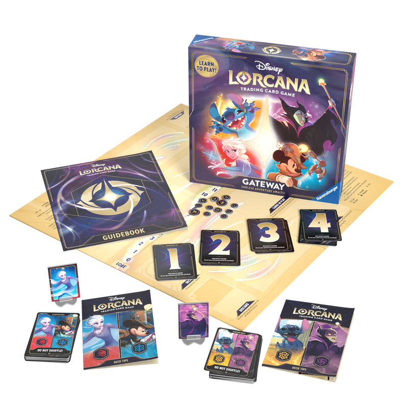 lorcana gateway vs starter deck lorcana gateway vs starter deck Disney Lorcana: Gateway Game Board & Deck Starter Set JAC Stores IOM