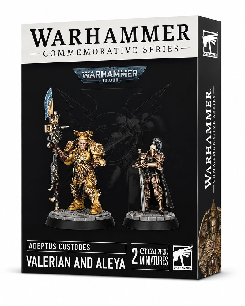 Adeptus Custodes | Valerian and Aleya (Warhammer Commemorative)