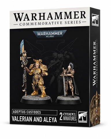 Adeptus Custodes | Valerian and Aleya (Warhammer Commemorative)