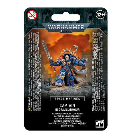 Space Marines | Captain with Gravis Armour