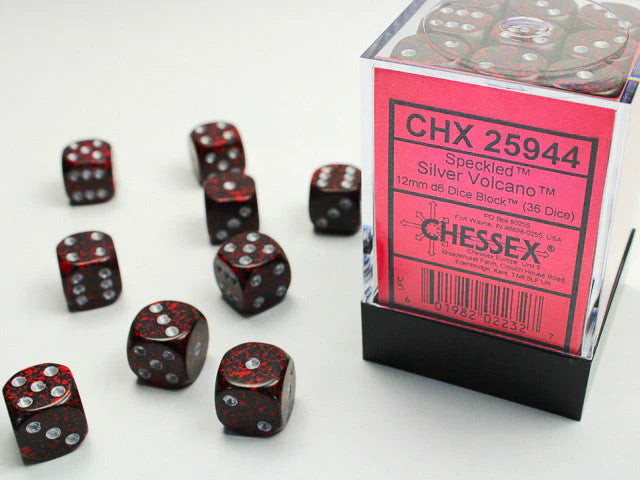 CHX : 12mm Block - Speckled (36xD6)