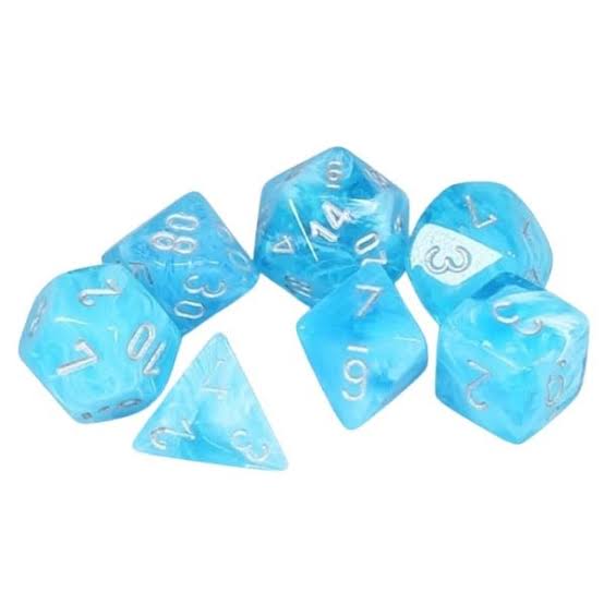 Chessex | Mini RPG Dice Set - Luminary (7)