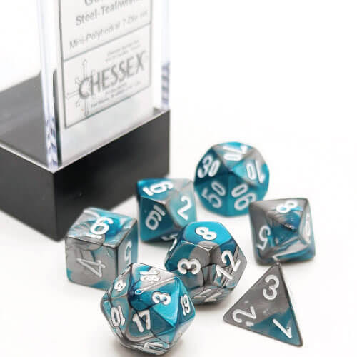 Chessex | Mini RPG Dice Set - Gemini (7)
