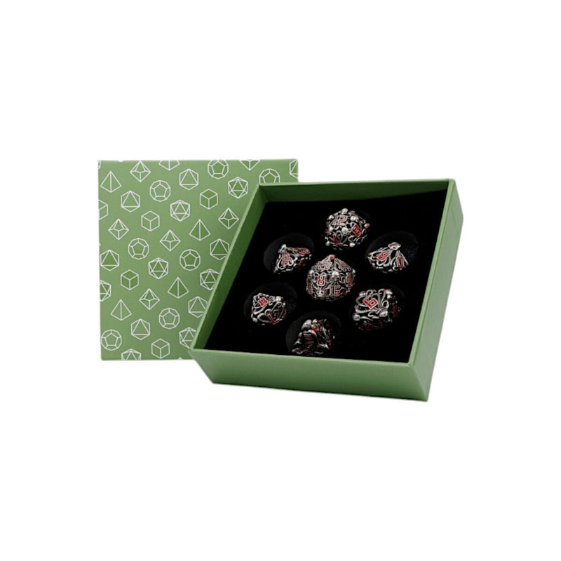 LevelUp | Metal RPG Dice Set (7) - Tentacular