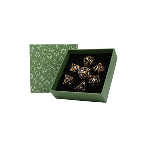 LevelUp | Metal RPG Dice Set (7) - Strange Aeon