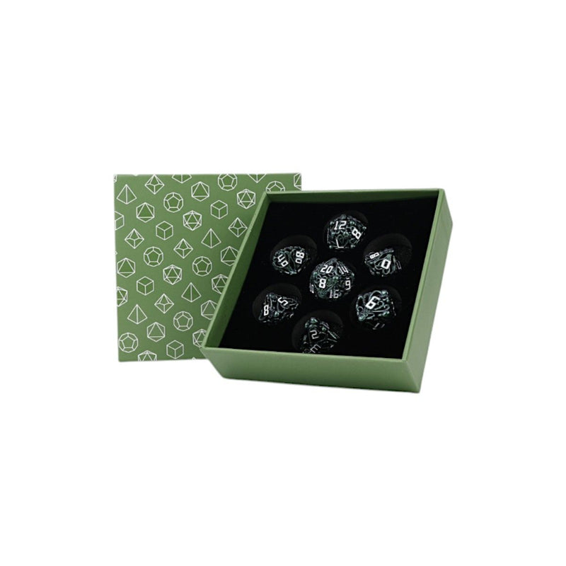 LevelUp | Metal RPG Dice Set (7) - Tentacular