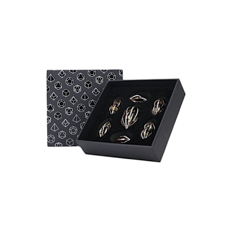 LevelUp : RPG Dice Set - Metal (7)
